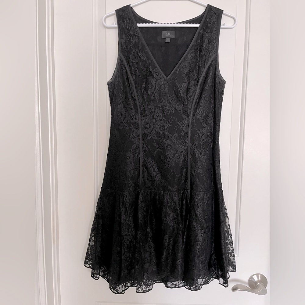 BANANA REPUBLIC Lace flapper dress size 6 whimsy goth!
